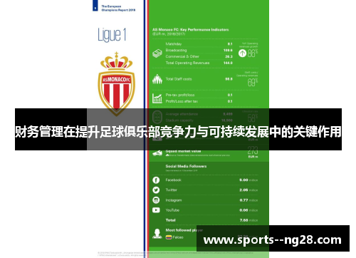 财务管理在提升足球俱乐部竞争力与可持续发展中的关键作用 财务管理在提升足球俱乐部竞争力与可持续发展中的关键作用