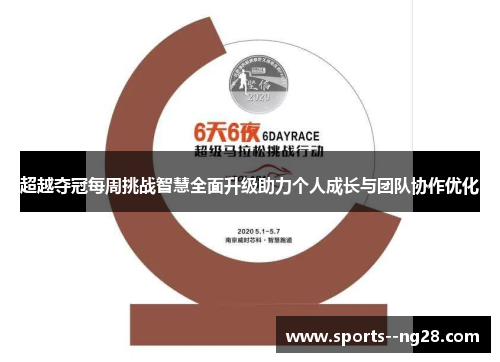 超越夺冠每周挑战智慧全面升级助力个人成长与团队协作优化