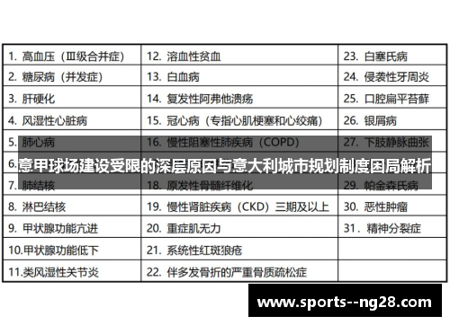 意甲球场建设受限的深层原因与意大利城市规划制度困局解析